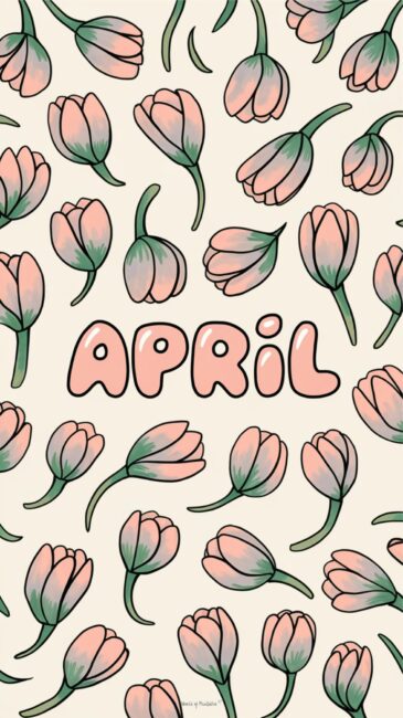 Flower Aesthetic April Wallpapers