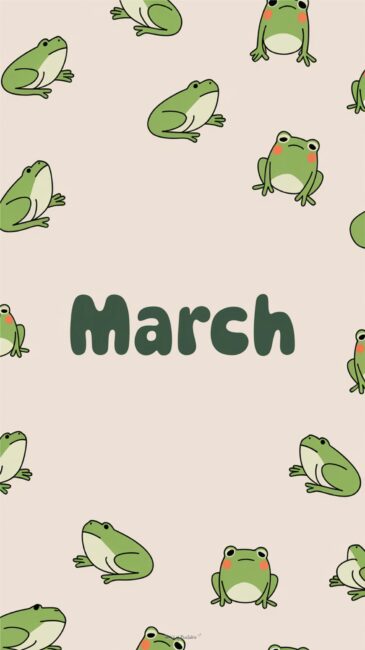 Frog Cute March Wallpapers