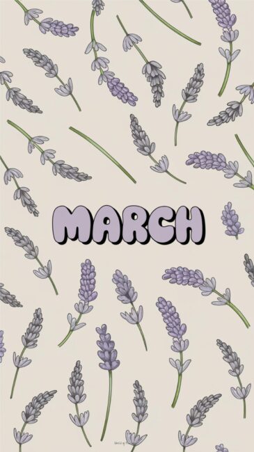 Lavender Aesthetic March Wallpapers