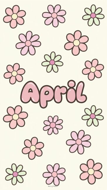 Pastel April Cute Wallpapers