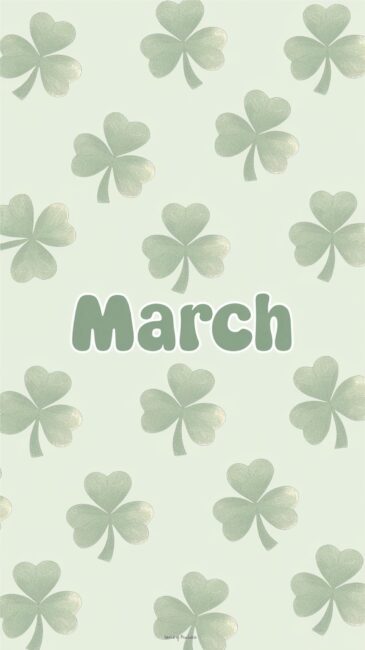 Shamrock Cute March Wallpapers