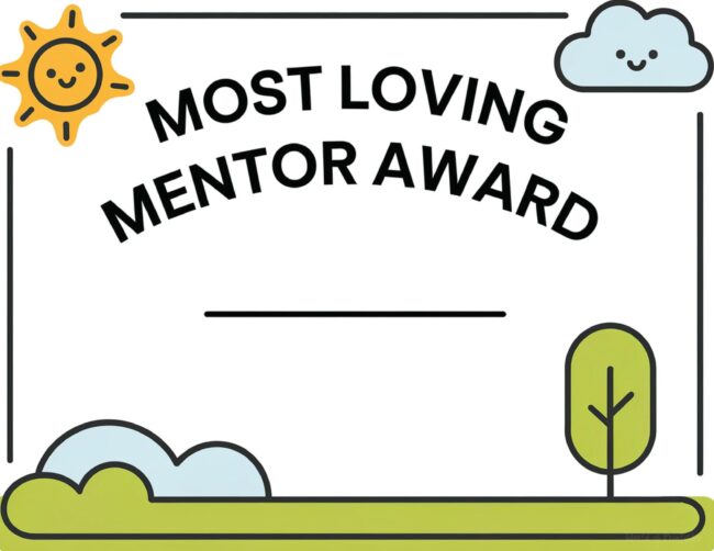 Simple Mother&rsquo;s Day Award Certificates