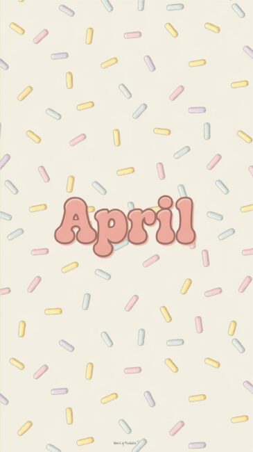 Sprinkle Pastel April Wallpapers