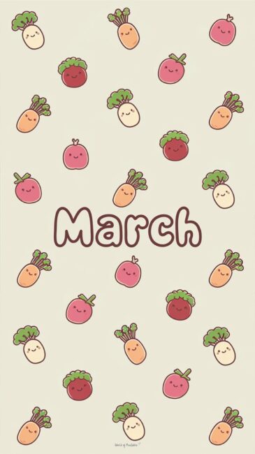 Vegetable March Wallpapers