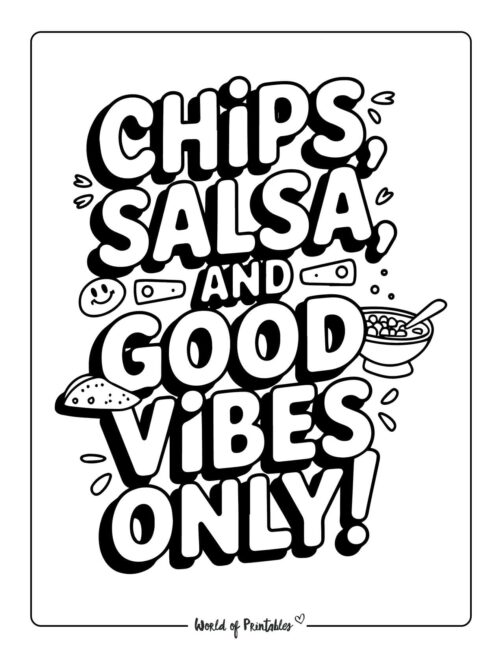 Cinco de Mayo coloring for kids