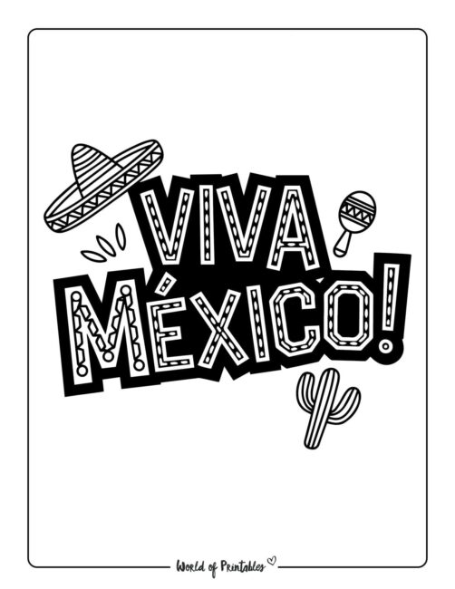 Cinco de Mayo coloring freebies