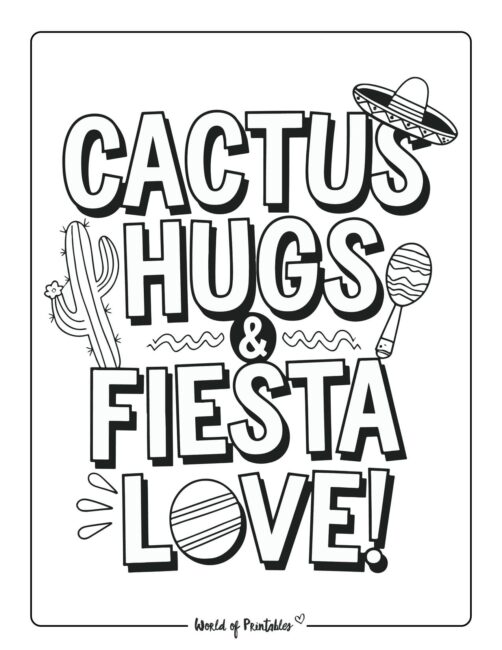 Cinco de Mayo coloring pages