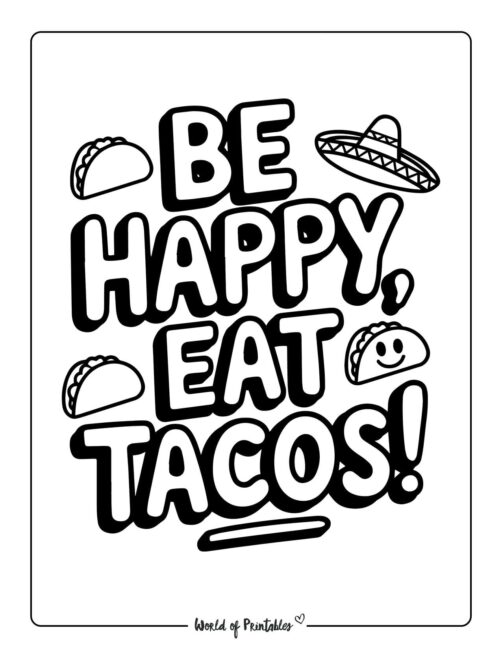 Cinco de Mayo coloring pages For Kids