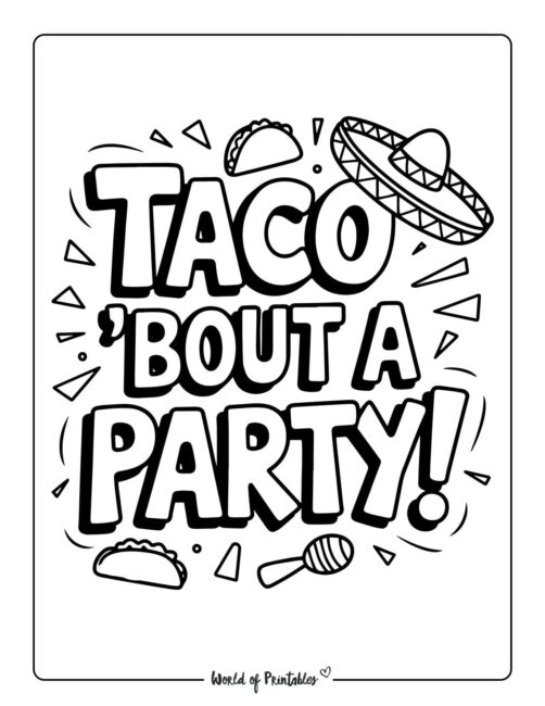Cinco de Mayo coloring resources