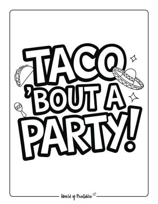 Cinco de Mayo printables for Kids