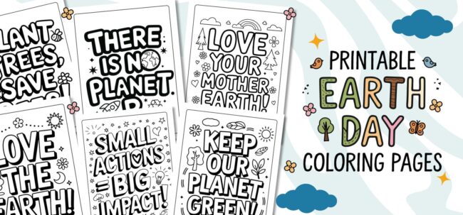 Earth Day Coloring Pages