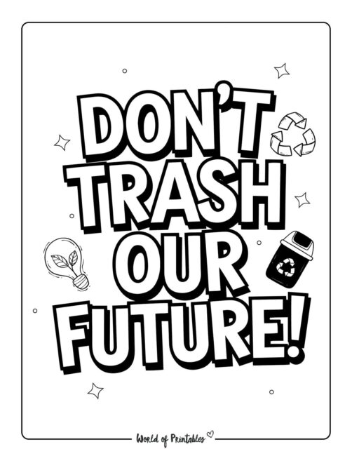 Earth Day Coloring Pages