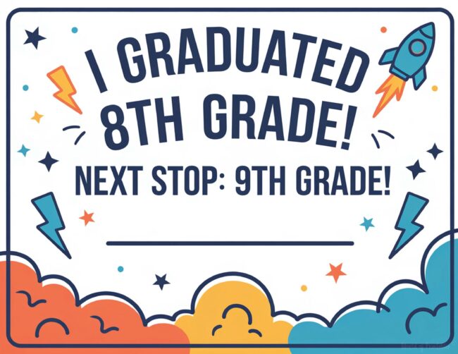 Eighth grade completion certificate