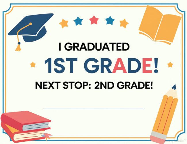 Elementary school graduation certificate