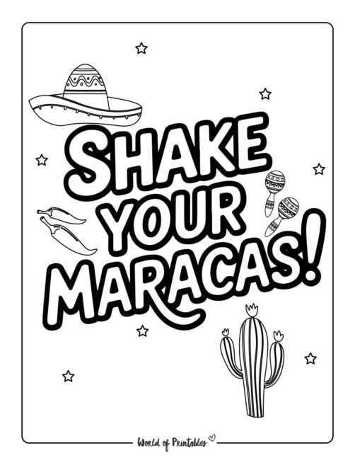 Fun Cinco de Mayo printables