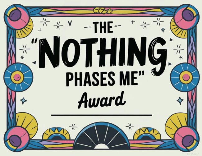 Funny School Staff Appreciation Certificates