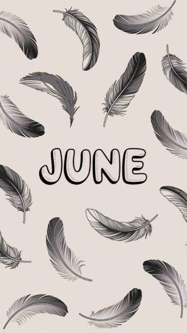 June wallpaper aesthetic