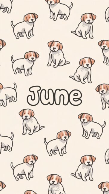 June wallpaper for phone