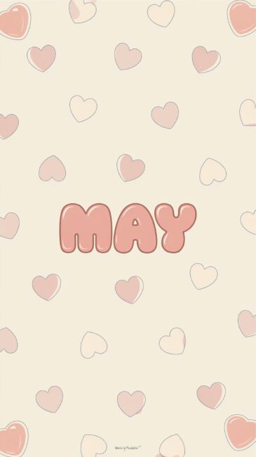 Love Heart Aesthetic May Wallpapers