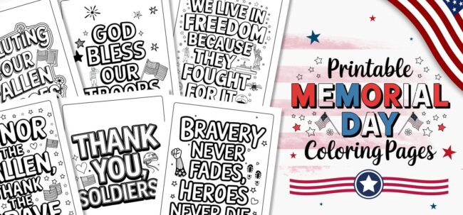 Memorial Day Coloring Pages