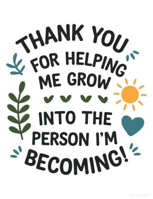 Minimal Teacher Greeting Cards