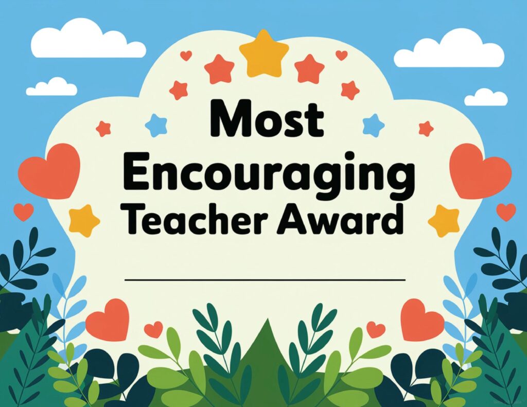Teacher appreciation certificates printable awards to say thank you