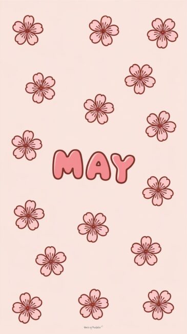 Pink Flower May Wallpaper