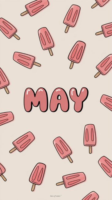 Popsicle Aesthetic May Wallpapers
