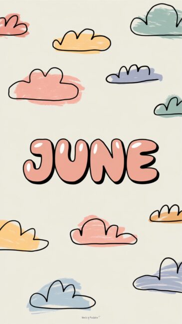Pretty June wallpaper aesthetic