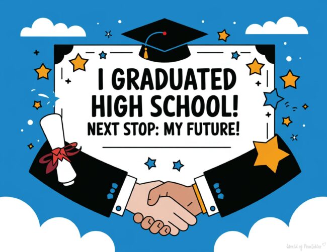 Printable high school diploma
