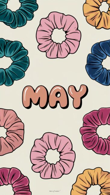 Scrunchie Aesthetic May Wallpapers