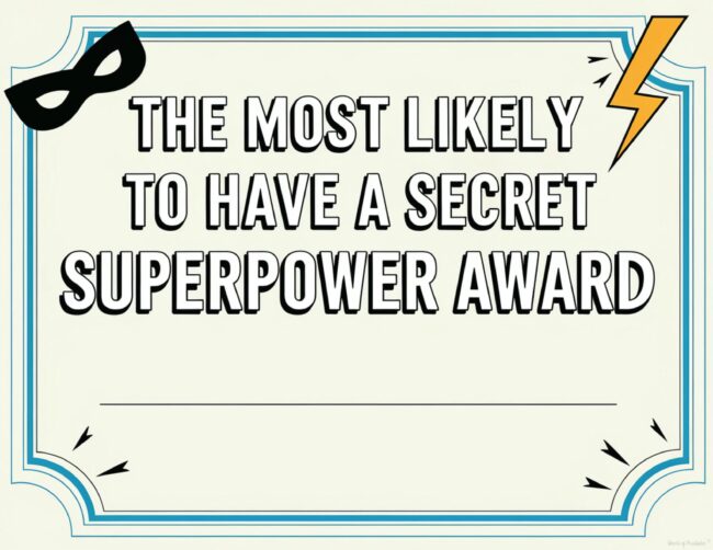 Superpower Award for Teachers