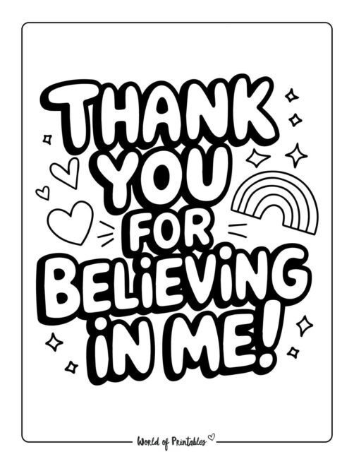 Teacher Appreciation Coloring Pages for Preschoolers