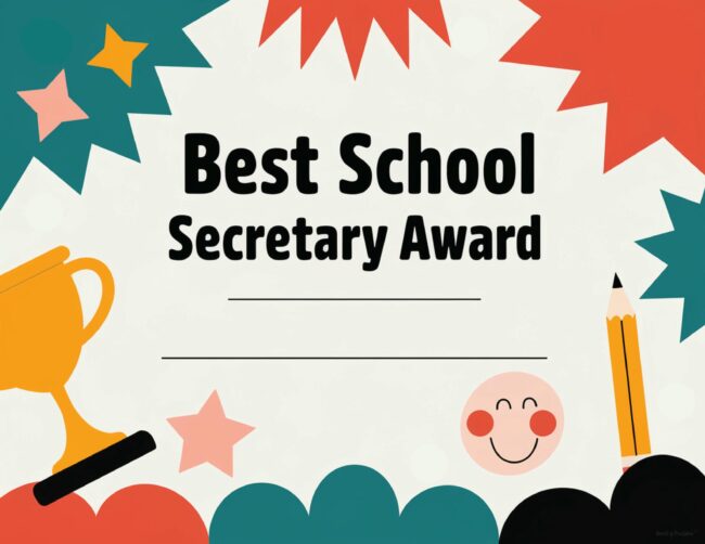 Teacher Appreciation Week Printable Certificates