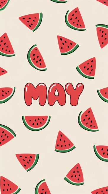 Watermelon Aesthetic May Wallpapers