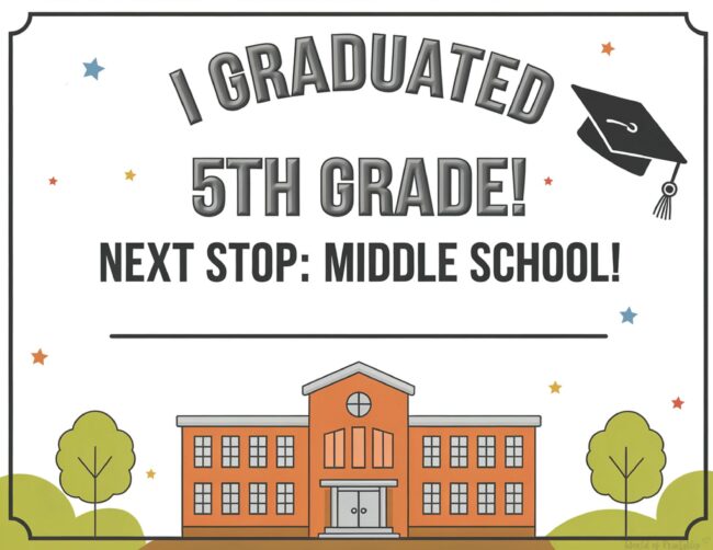 elementary graduation certificate