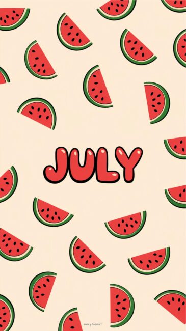 July wallpaper aesthetic