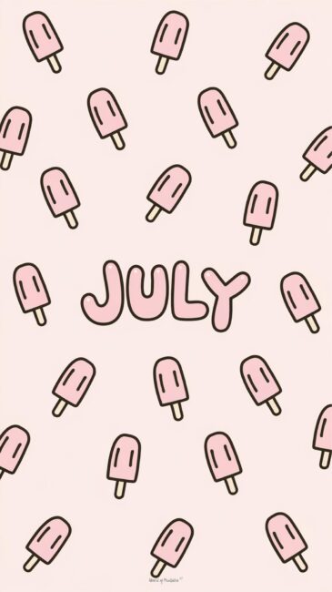 Summer vibes July wallpaper for phone