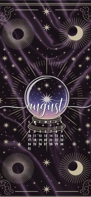 Celestial-august-calendar-wallpaper-phone