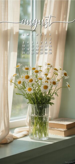 Floral-light-theme-august-calendar-wallpaper
