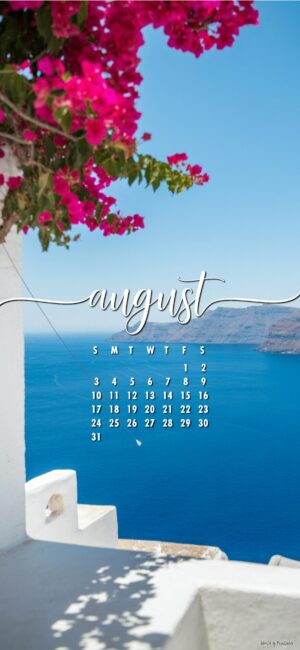 Greece-girly-august-phone-background-calendar