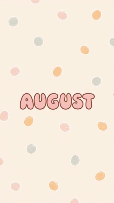 Simple Bright Summer August Wallpapers