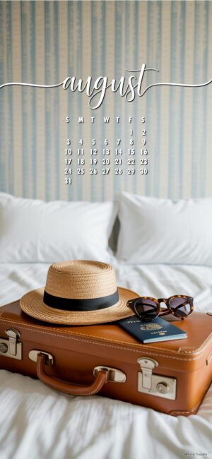 Suitcase-minimalist-august-wallpaper-with-calendar