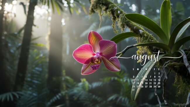 Tropical-desktop-wallpaper-august-2025-calendar