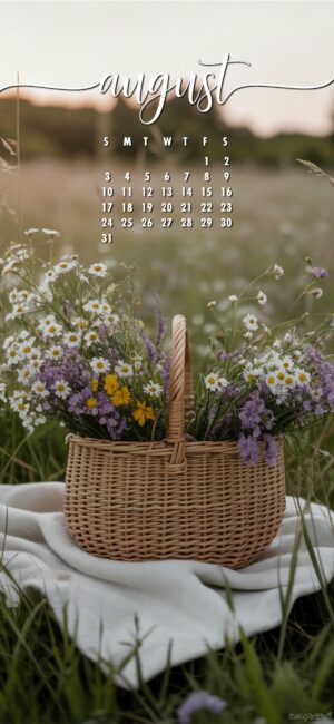 wild-flower-august-calendar-lockscreen-wallpaper
