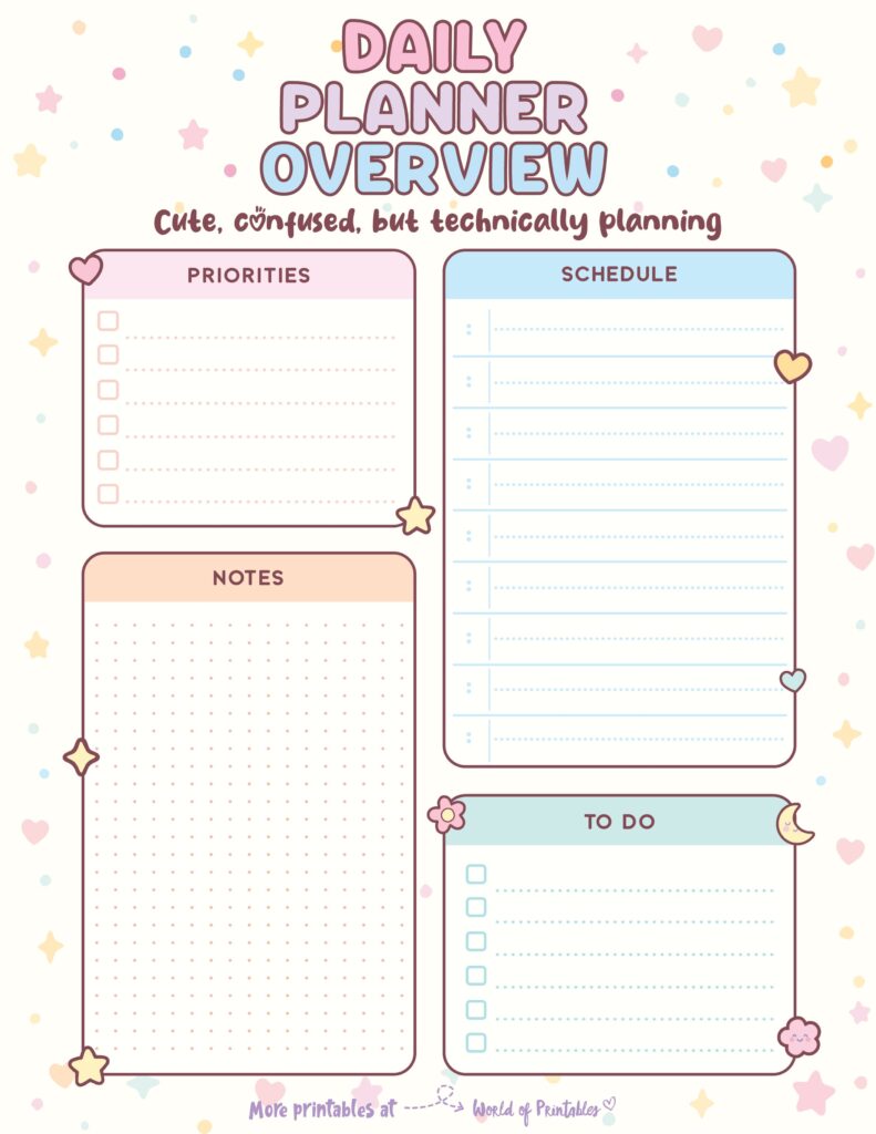 Printable Daily Planner 31