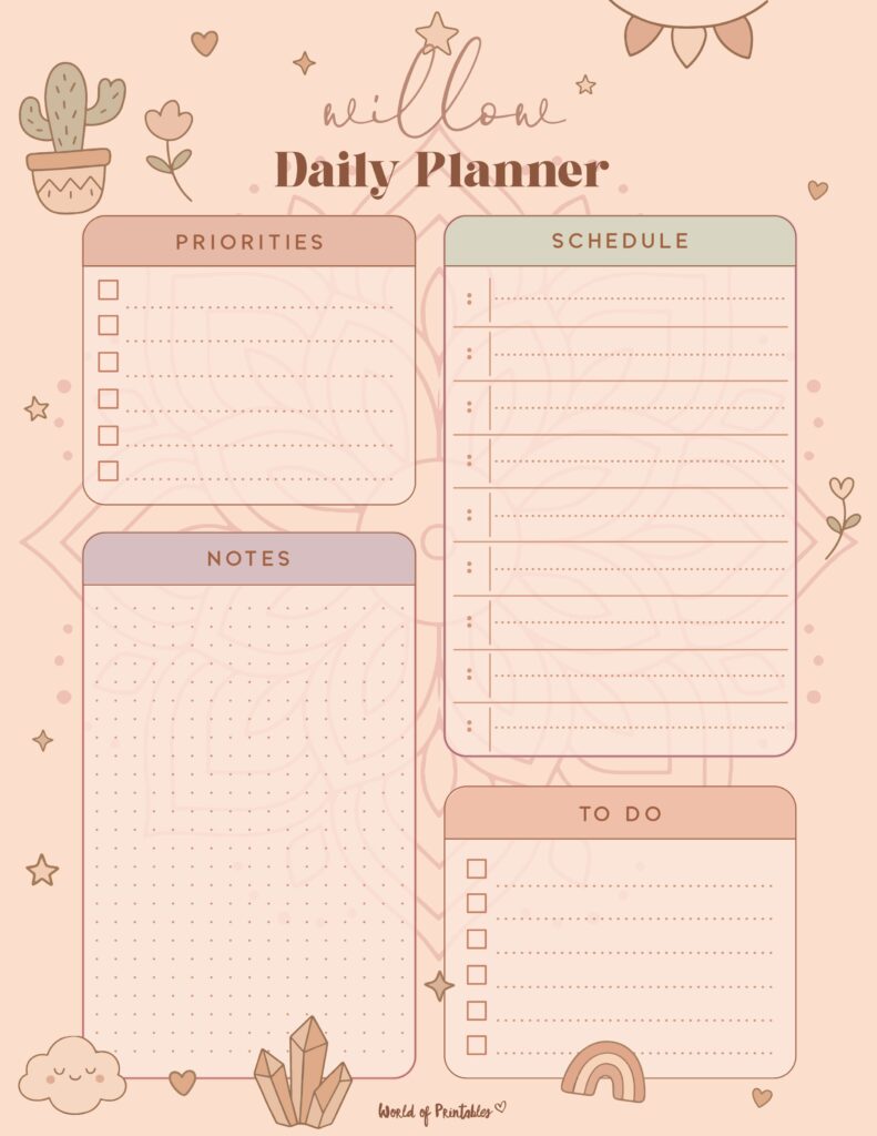 Printable Daily Planner 35