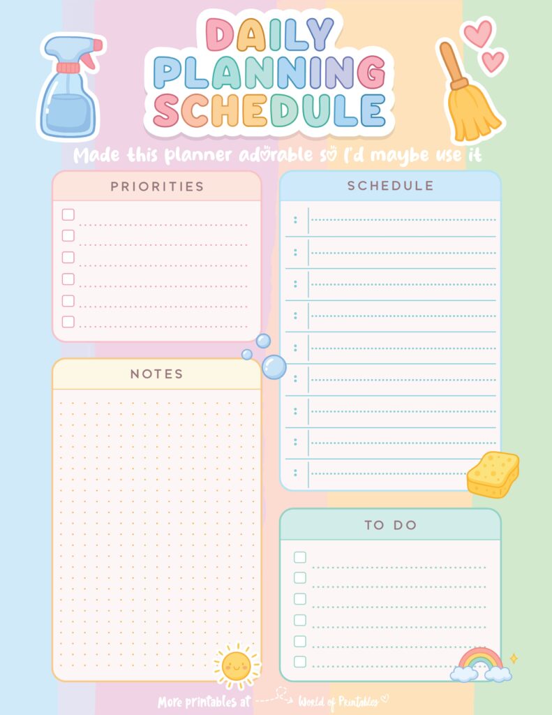Printable Daily Planner 37