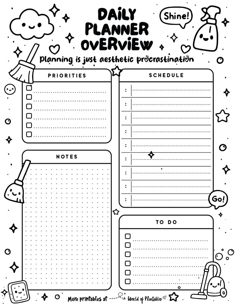 Printable Daily Planner 41