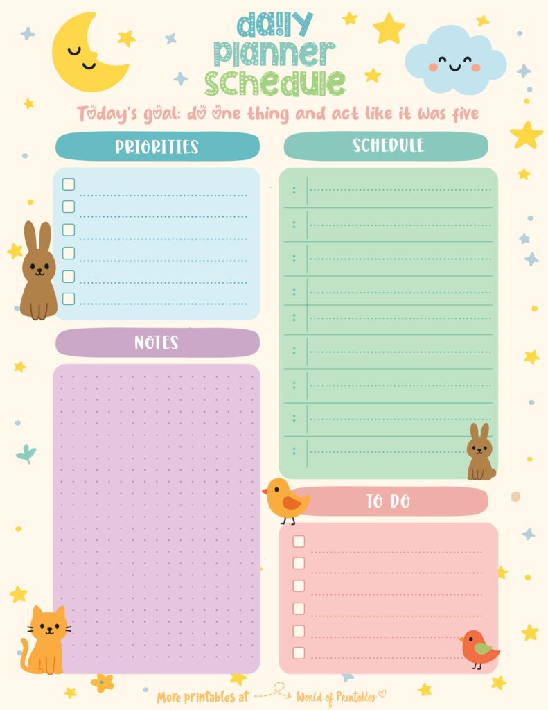 Printable Daily Planner 57